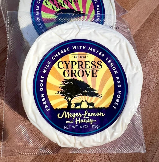 Meyer Lemon and Honey Cypress Grove Goat Cheese 4 oz.