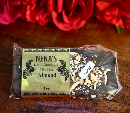Nena's Dark Chocolate and Almond Bar