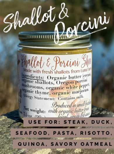 Ghee Well Shallot and Porcini 3.5 oz