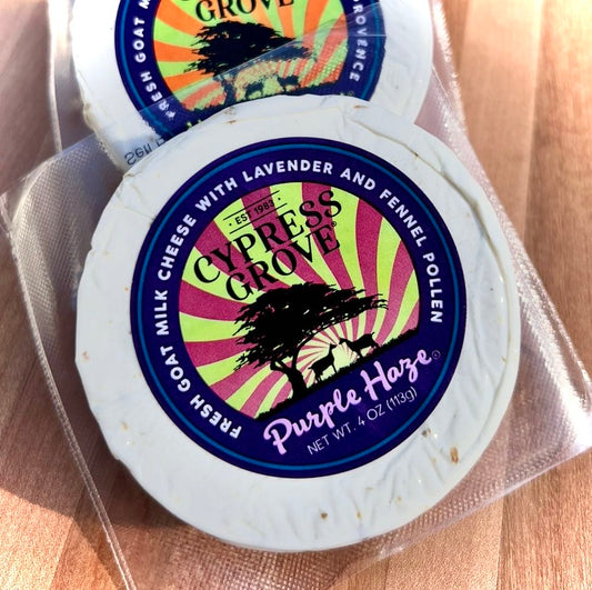 Purple Haze Cypress Grove Goat Cheese 4 oz.