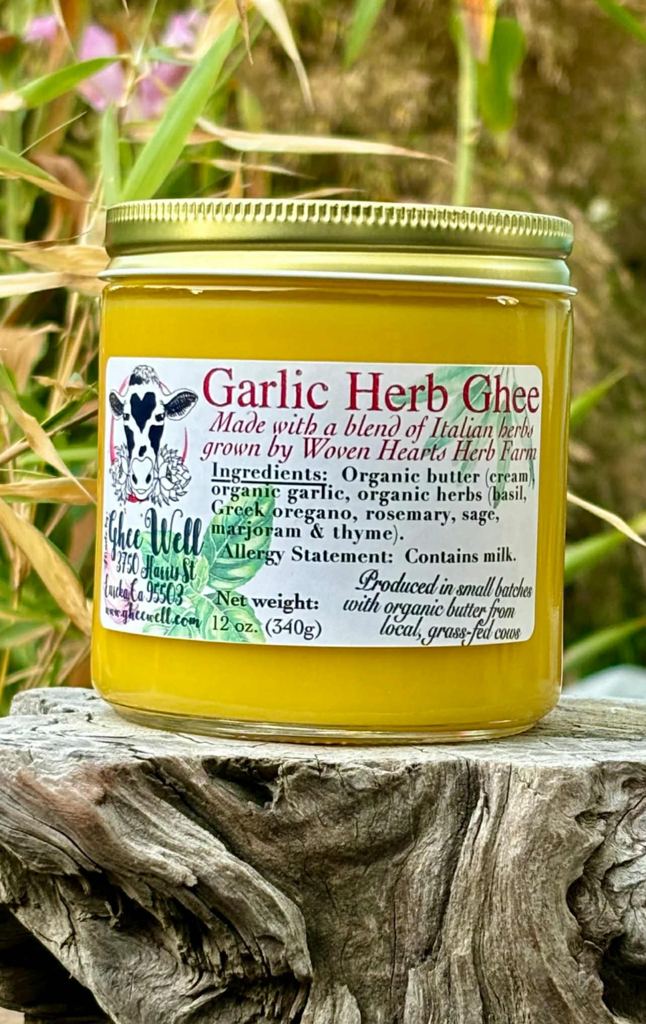 Ghee Well Garlic Herb 3.5 oz