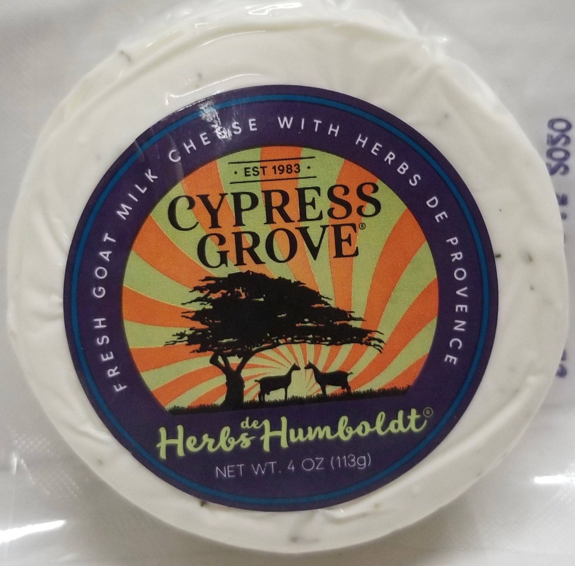 Cypress Grove Goat Cheese single (with ice pack) Humboldt Marketplace