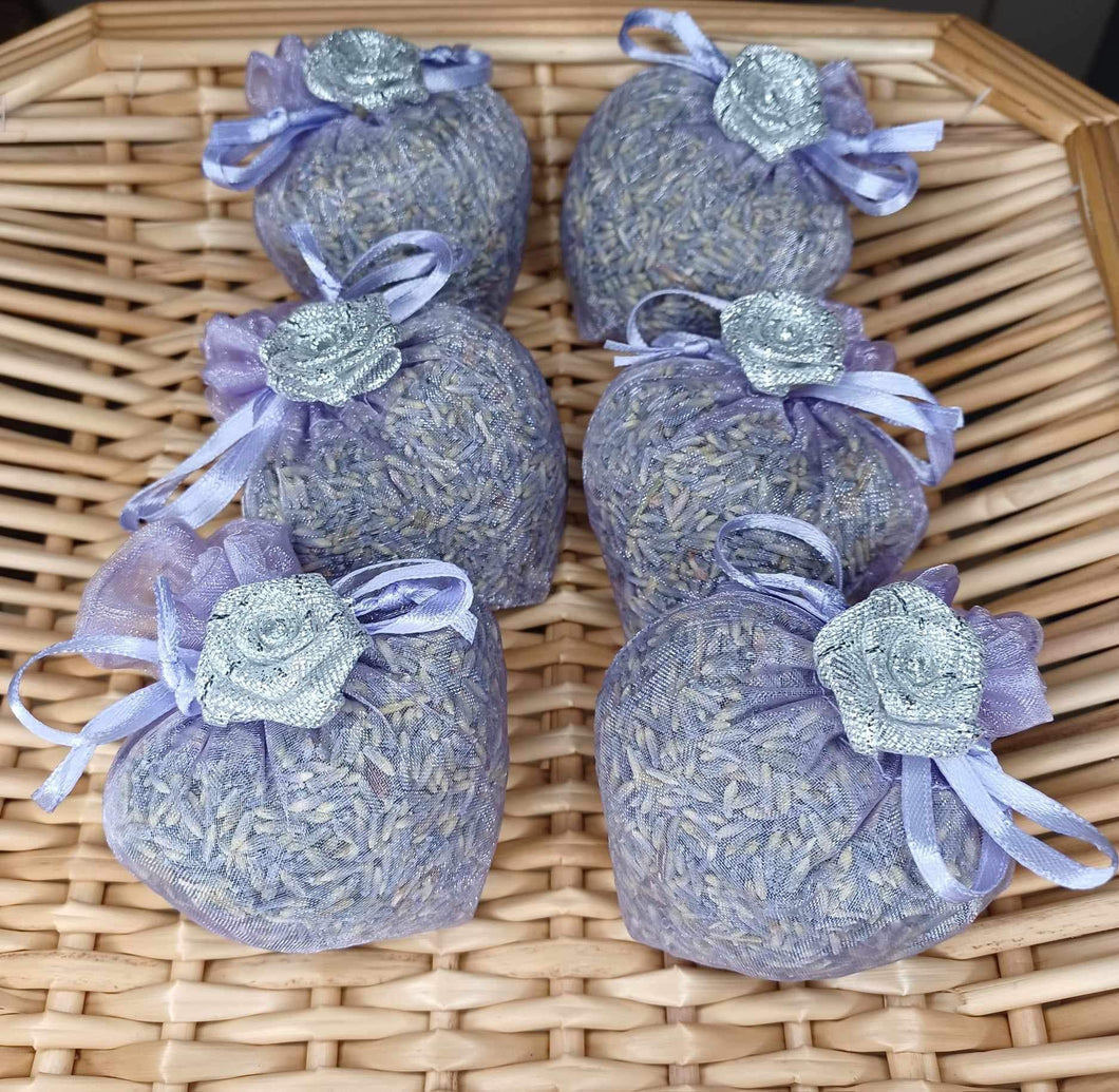 Lavender Sachet Heart Pocket