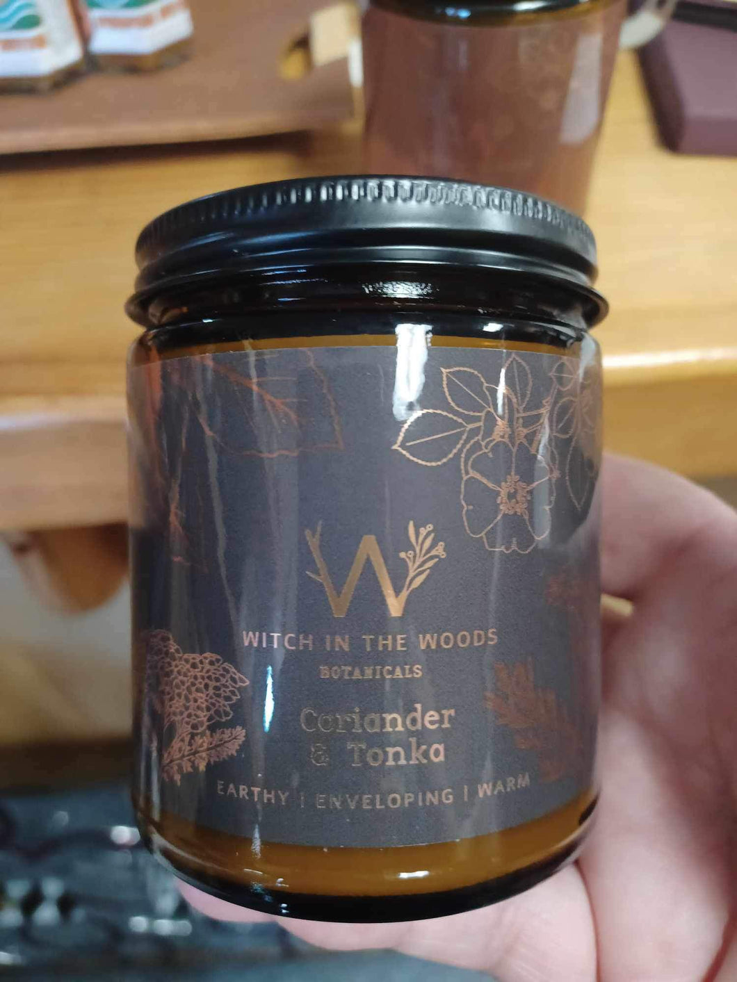 Witch In the Woods Soy Candle - Coriander & Tonka