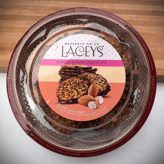 Laceys Cookies!  Almond & Dark Chocolate 25 oz!