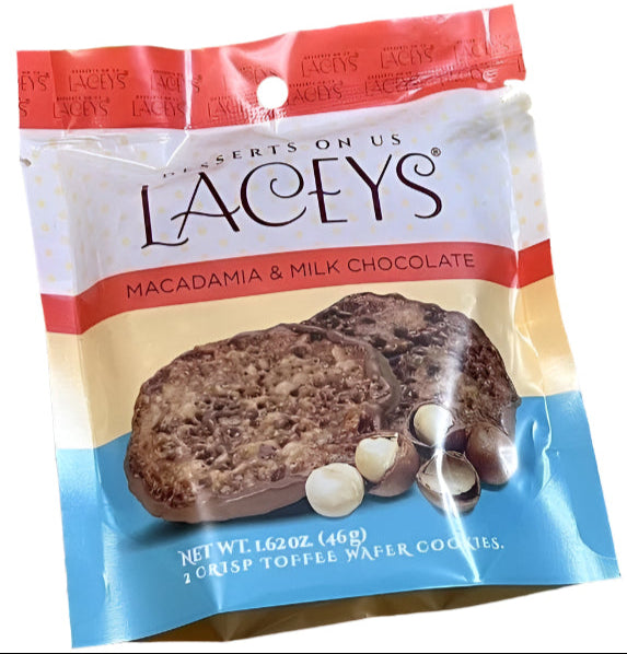 Lacey's Cookies Macadamia Nut & Milk Chocolate 2 pack – Humboldt ...