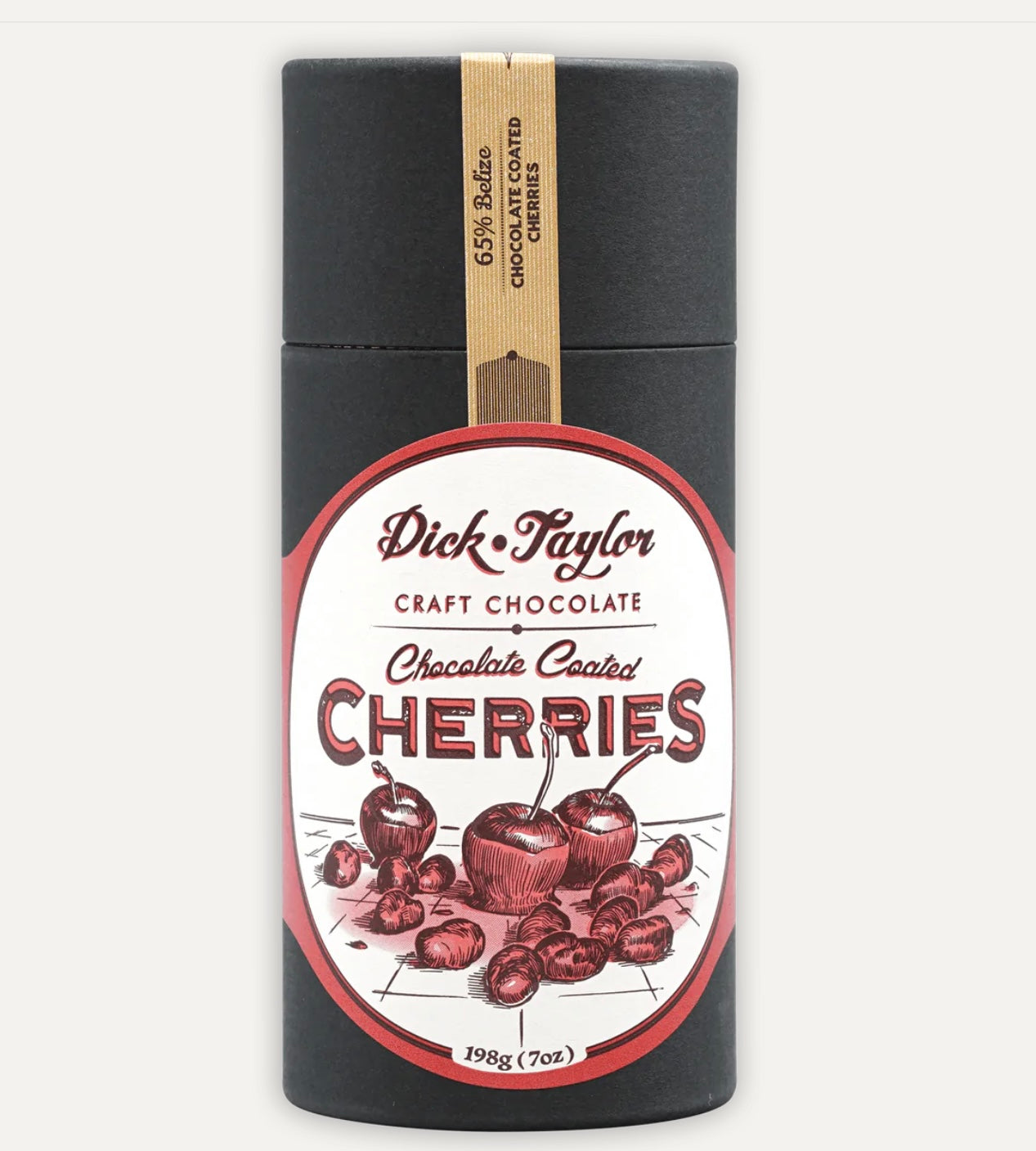Dick Taylor Chocolate Coated Cherries 65%