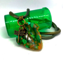 Load image into Gallery viewer, Green Aspen Leaf Necklace
